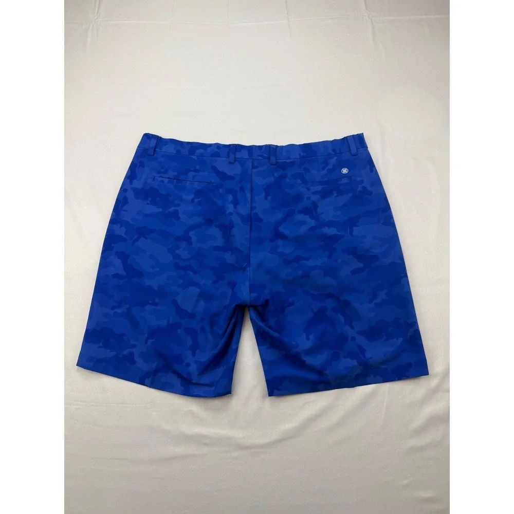 G/FORE Mens‎ Blue Camo Golf Shorts Size 40 Performance Technical Camouflage
